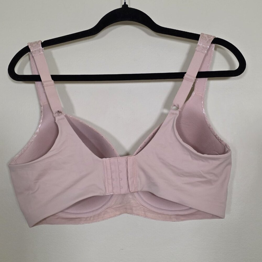 Vanity Fair 38DD Beige Full Figure Bra 71262 Wireless Adjustable Straps Padded - Picture 2 of 11